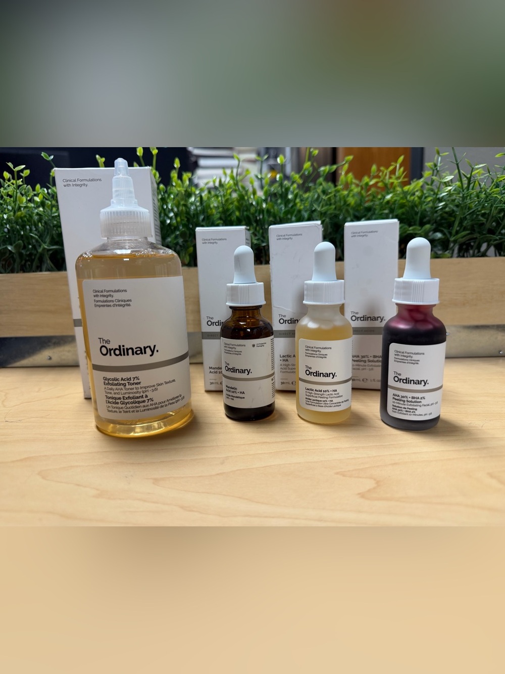 The Ordinary Exfoliating/Glow Bundle (NEW)